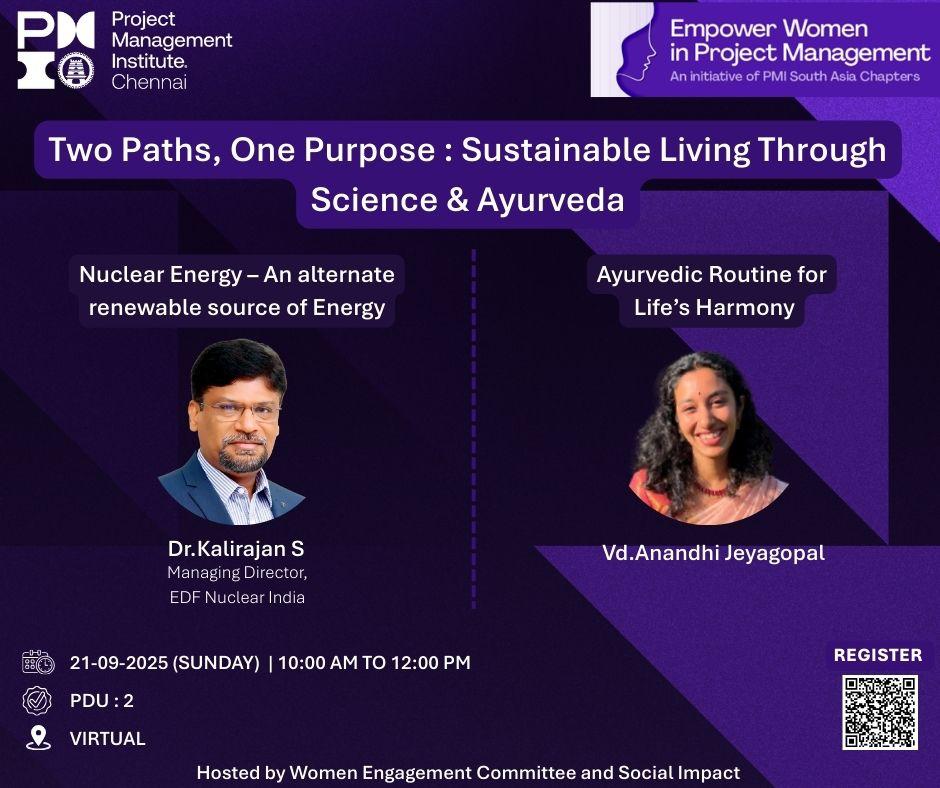 Two paths,One Purpose: Sustainable Living Through Science & Ayurveda ...